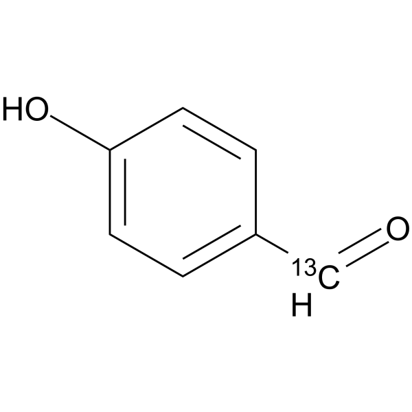 p-Hydroxybenzaldehyde-13C (para-hydroxybenzaldehyde 13C) 152404-52-9